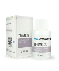 T3 – Tiromel [25mcg/50tabs] | Syncom Labs